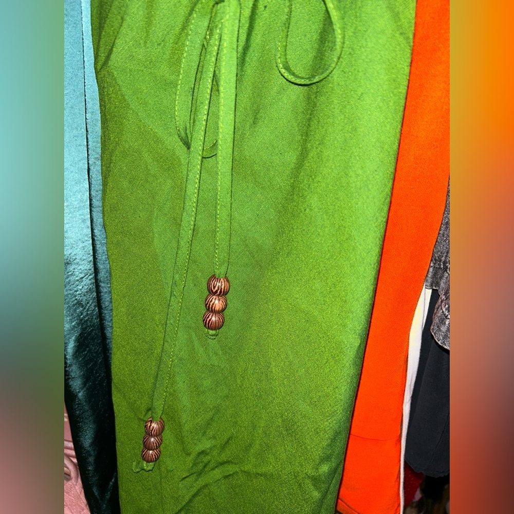 ZARA Green Backless Dress - Picture 10 of 11